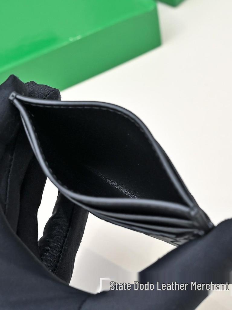 Premium Ultra-Thin Genuine Leather Card Holder with Double-Sided Multi-Slot Design