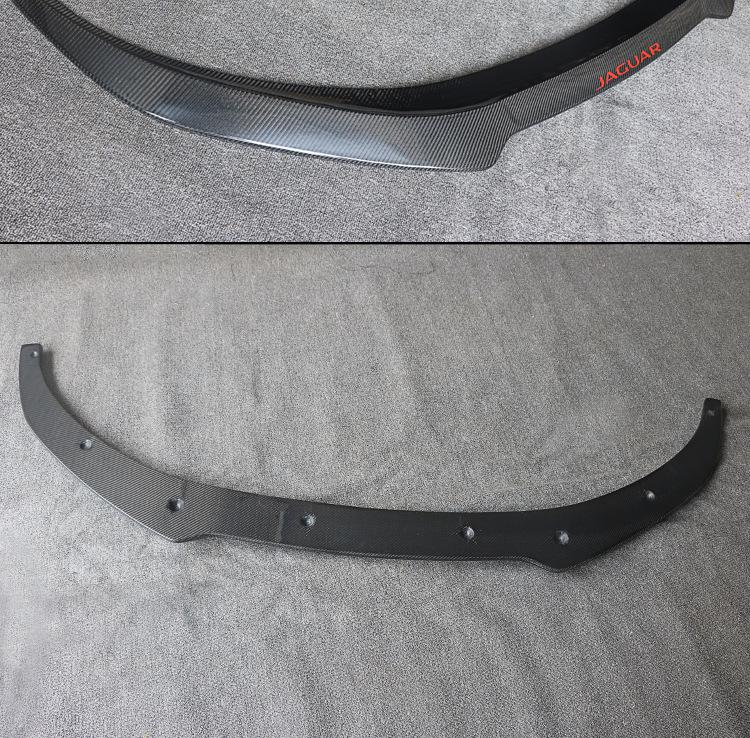 Carbon Fiber Front Lip Spoiler for 2017-2019 Jaguar XJL