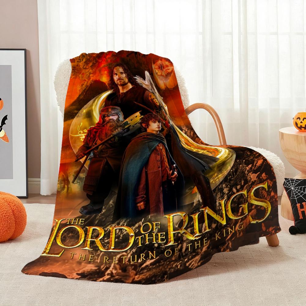 Gollum'S Epic Journey Two Towers Flannel Blanket Comfortable Skinfriendly Fleece Blanket For Living Room Office Nap Home Party Decor New Year Gift