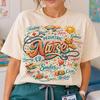 Børnesygeplejerske t-shirt, sød farverig grafisk t-shirt