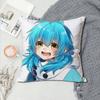 Chibi Aoba SSeragaki Kissenbezüge für Schlafzimmer Wohnzimmer Sofa Heimdeko Polyester Kissenbezug mit Reißverschluss