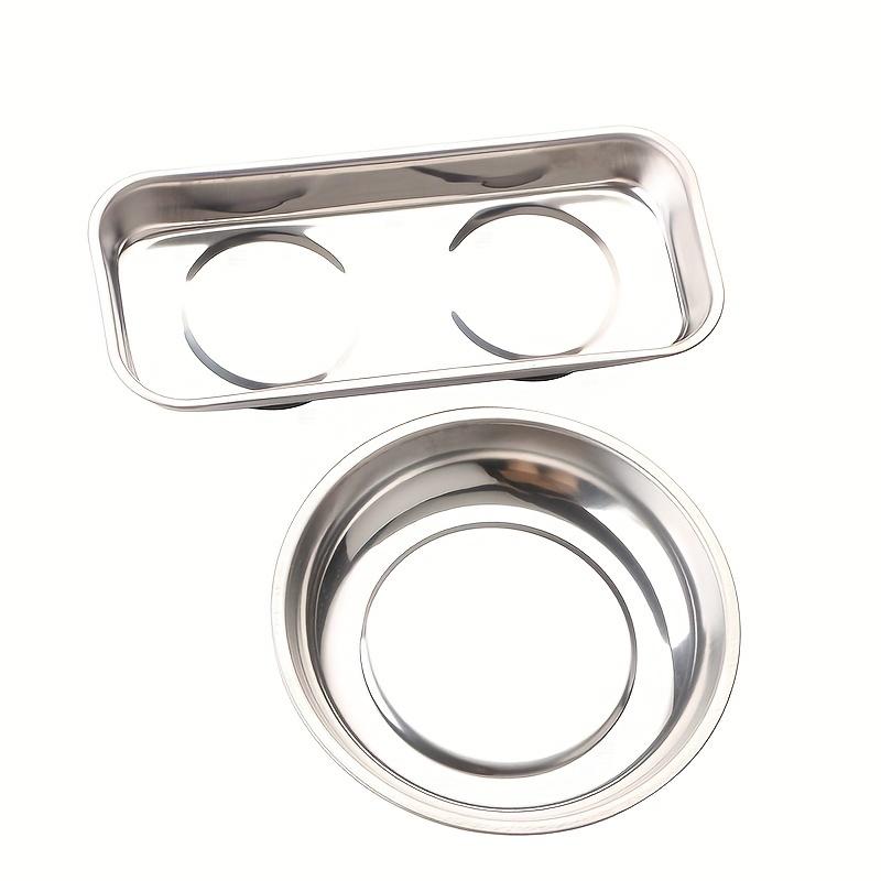Auto Repair Magnetic Bowl Anti-Lost Stainless Steel Hardware Tool Storage Tray Hardware Accessories Magnetic Tray