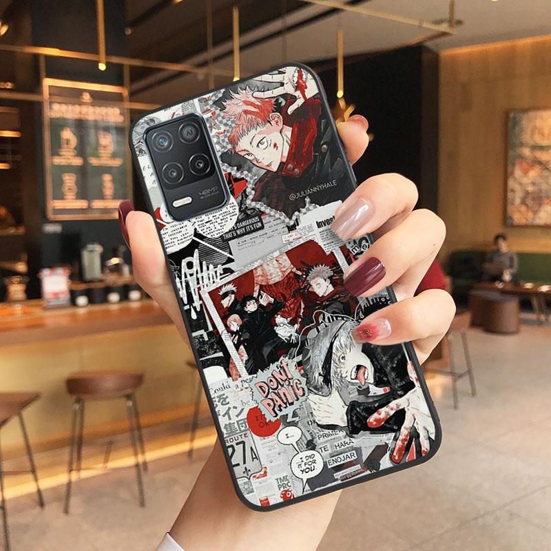 Husa Jujutsu Kaisen Gojou Satoru pentru OPPO Realme GT 2 Pro X2 Pro XT C25S 8 7 6 Pro 6i GT Master C3 C21 C21Y C11 X3 SuperZoom