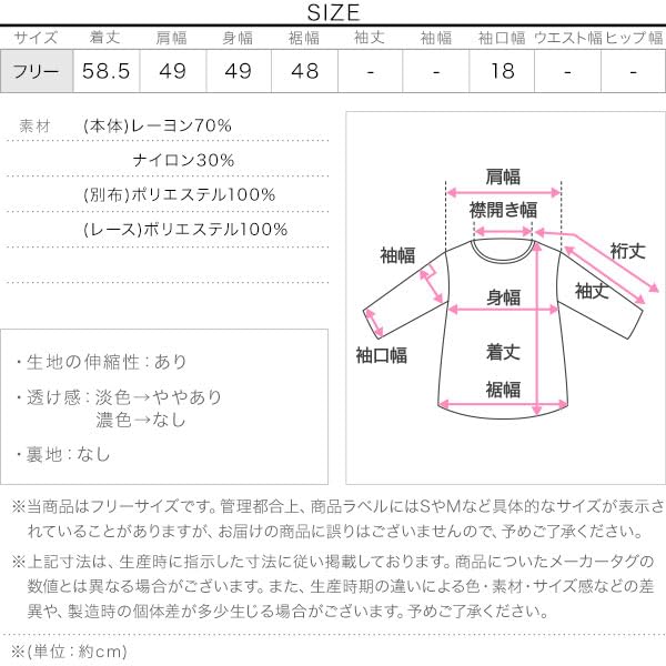 Kobe Lettuce Summer Knit Blouse with and Short Size M Women's V-Neck, Ruffles, Sleeves, Off-White [C7536],