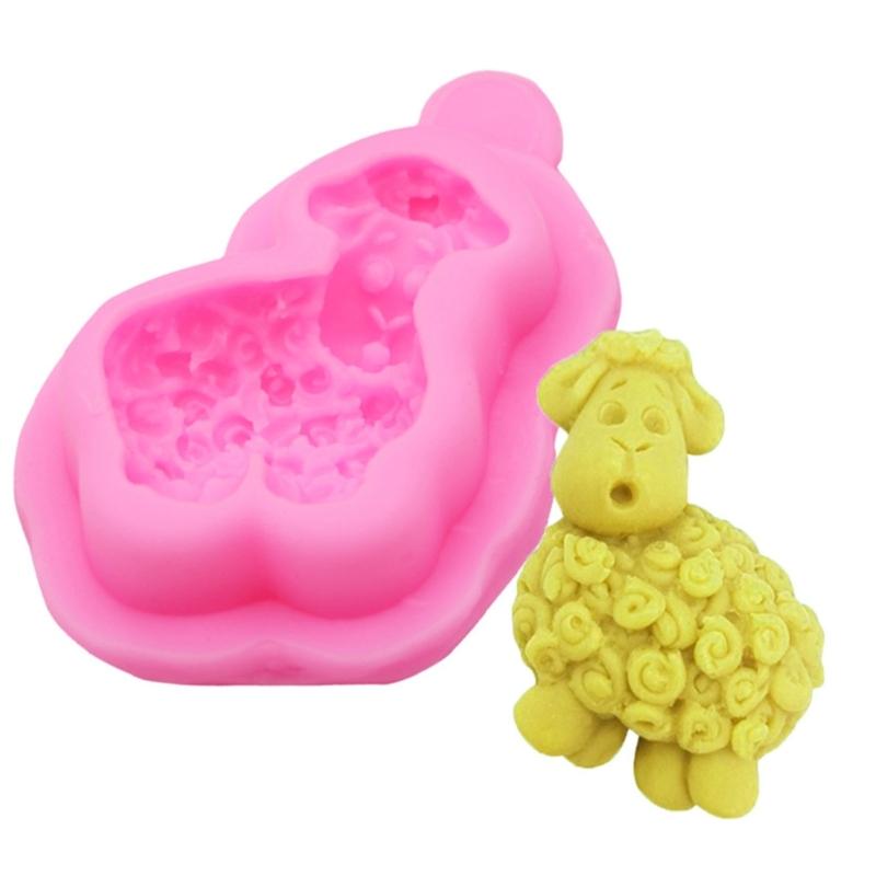 Small Sheep Shaped Silicone Mold Fondant Cake Mould Chocolate Mould Cake Decorating Tools Kitchen Baking Accessories