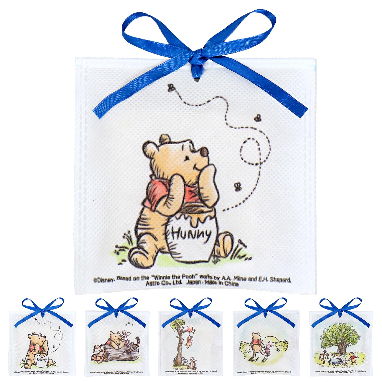 

Astro Dehumidifying Winnie the Pooh Moisture Closet Mini with Small Packs, 5-Pack, White, Design, Absorber, Drawer, Size, Hanging, Ribbon, 900-76, белый