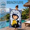 Mystery Coraline's World Beach Towel, Microfiber Beach Towel, Perfect For Pool, Beach, Travel, Home Decor Beach Party Fan Gifts