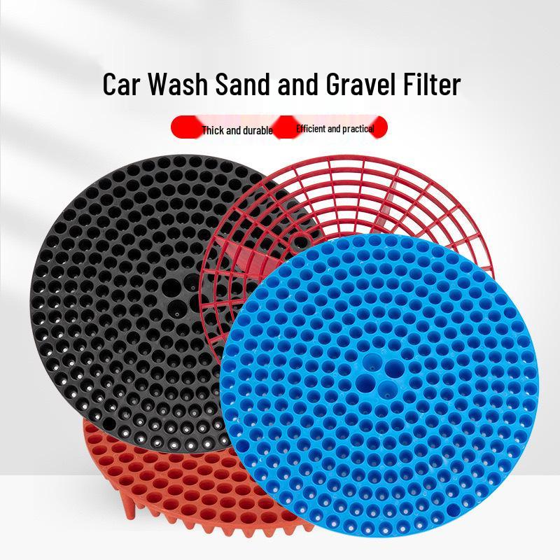 Car Wash Sand & Gravel Guard Net - Two Bucket Water Filter for Cleaning
