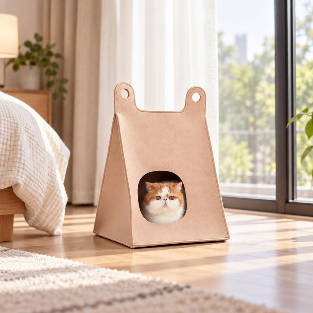Pet Shelter Portable Kitten Hideaway Long-Lasting for Cats