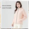 Li-Ning Lightweight Running Long Sleeve Hooded Sports Windbreaker Women outerwear Peach-Pink AFDW104-9