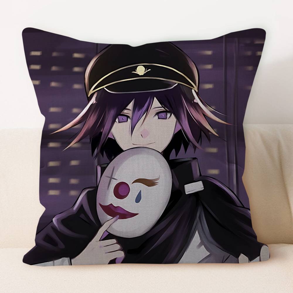 Kokichi Oma Cushion Cover Pillow Cover Decor Pillowcase Printed Cushion Case For Couch