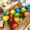 M&M's Carpet Rug for Living Room Bedroom Home Sofa Decoration,Kids Play Non-slip Floor Mat