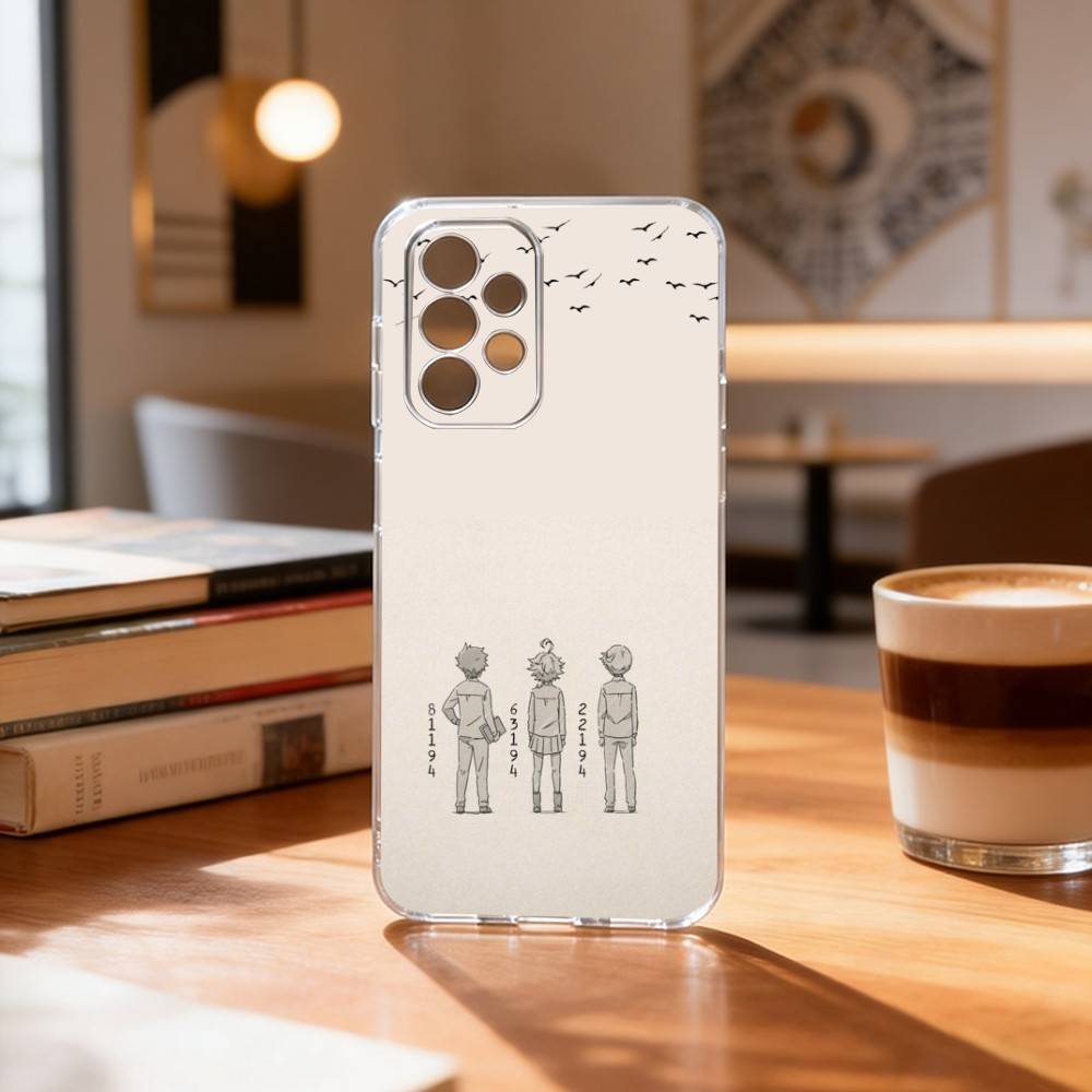 

The Promised Neverland E-N-R Phone Case For Samsung S25,S24,S21,S22,S23,S30,Ultra,S20,Plus,Fe Transparent Cover Samsung S24Plus