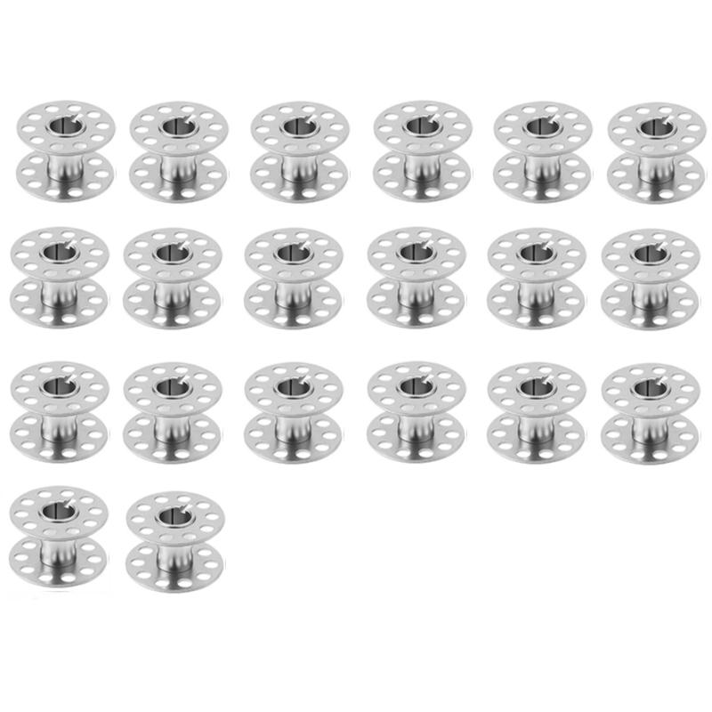 

Порожні бобіни Котушки для швейних машин Прозорі пластикові/металеві бобіни та футляр для зберігання Інструменти для швейних машин Аксесуари інструменти