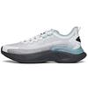 New Fast Cushioned Slip Resistant Abrasion Resistant Breathable Low Top Running Shoes Men's Gray Blue 912125536-3