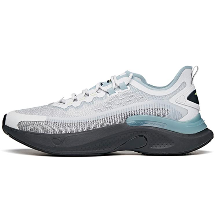 

Anta Fast Cushioned Slip Resistant Abrasion Resistant Breathable Low Top Running Shoes Men s Gray Blue 43