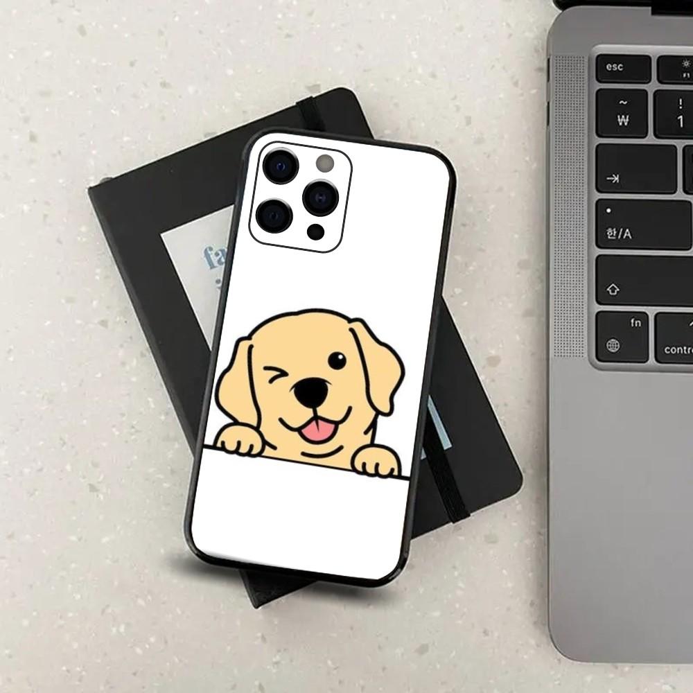 

Labrador Dog Phone Case For Apple iPhone 15,14,13,12,11,Pro,X,XS,Max,XR,Plus,Mini Soft Black Cover iPhone12mini