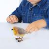 Realistic Bird Figure Miniature Birds Decor Centerpiece Sculpture Creative Figurines