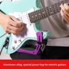 Aluminiumlegierung Elektrische Gitarre Übungsständer Tragbarer Klavier Übungsständer Verstellbar Anti-Rutsch Musikinstrument Zubehör