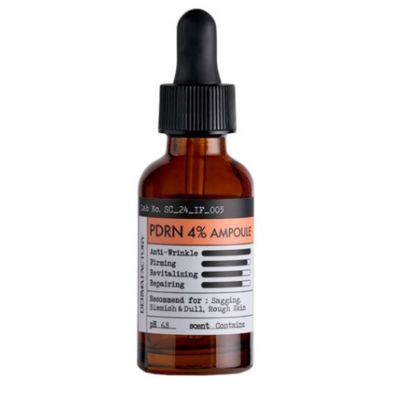 Derma Factory PDRN 4% Ampoule Skin Repair Hydrating Serum 30ml