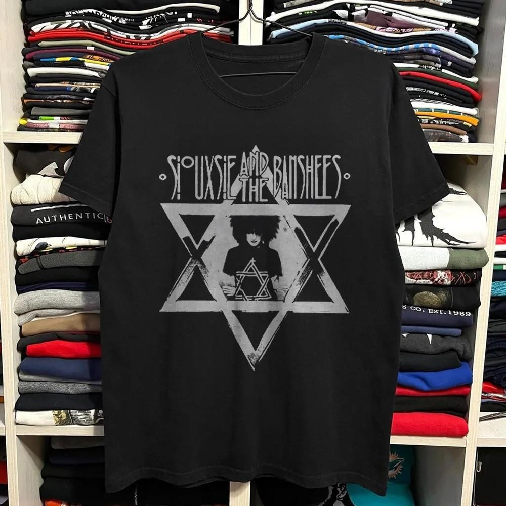 

HOT Siouxsie and the Banshees t shirt Black Cotton Tshirt Size S5XL Unisex T-Shirt M