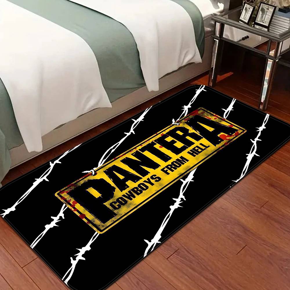 Band P-Pantera Bathroom Mat Kids Room Bedroom Decoration Balcony Anti-Slip Doormat Living Room Welcome Rug