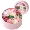 Bouquet of Scented Soap Flowers In a Decorative Box Home Decoration