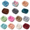 Dog Bed Furry Nest for Small Puppy Kitten Non-Slip Dog Couch Supplies