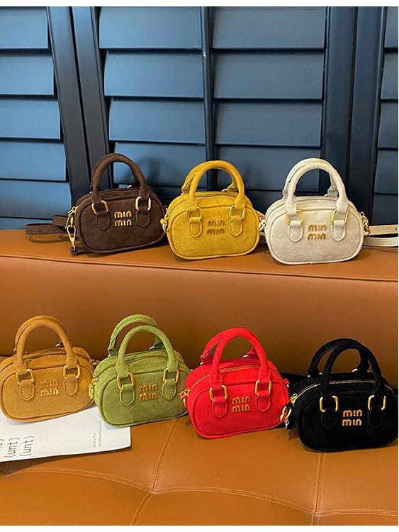 Korean Style Frosted Princess Crossbody Bag - Versatile Women's Shoulder Bag for Little Girls