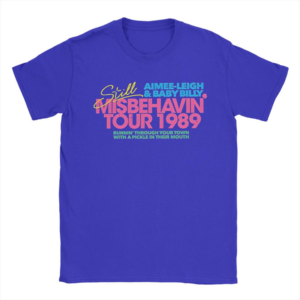 Righteous Gemstones Misbehavin T-Shirts for Men Baby Billy Vintage 100% Cotton Tees O Neck Short Sleeve T Shirt Party merch