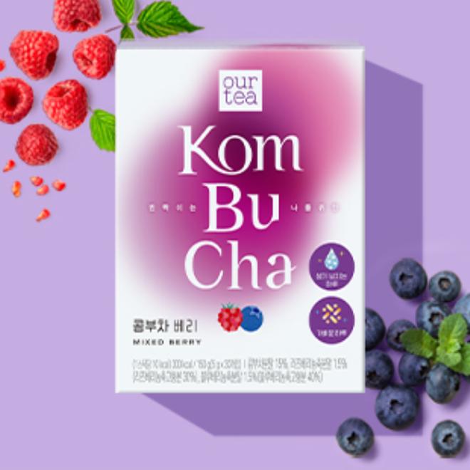 

Часовой чай Kombucha Berry stick (30p)
