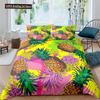 Fruit 3D Pineapple Fruit Pattern Duvet Cover Set King Queen Size Bedding Sets With Pillowcase For Boy Girl Polyester Bedding Set