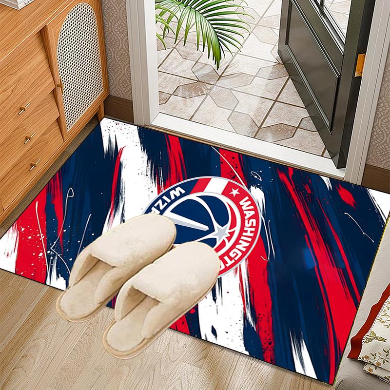 Washington basketball Stars Rug Office Carpet Non-Slip Mat, Chair Rug Floor Covering for Gaming, Bedroom, Living Room , Home Decor Christmas Gift