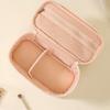 Multifunctional Make Up Bags Organizer Cosmetics Toiletry Brushes Storage Case for Women Girls Makeup Case with Handle Divider
