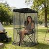 Outdoor Swing Sun Protecting Cover Camping Fishing Chair Mosquitoes Net Tent For Patios Chair Anti-mosquitoes Sunshades