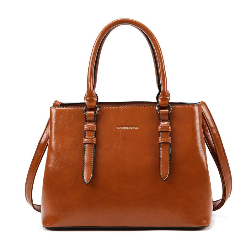 European and American Fashion Trend Three-piece Mother-child Bag New Simple Texture One-shoulder Hand Crossbody Women's Bag