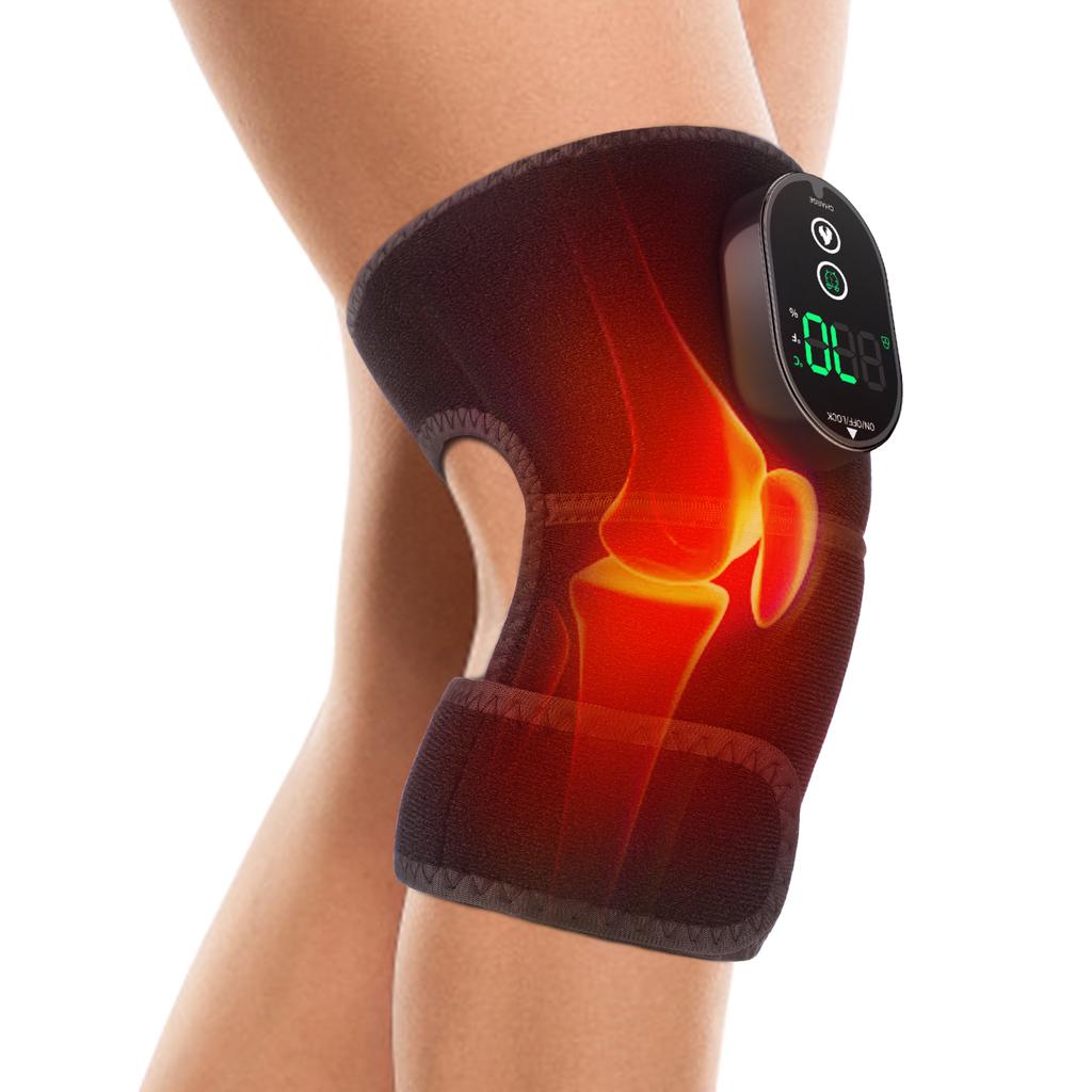 3 in 1 elektrisch beheiztes Kniemassage-Vibrator-Kniepolster