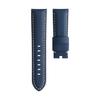 22mm 24mm 26mm Nylon Gewebtes Muster Fluorkautschuk FKM Kautschuk Mit Rückseite Leder Uhrenarmband Für Panerai Armband Uhrenarmbänder PAM441/111