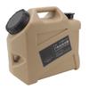 Shine Trip 10L Portable Water Storage Bucket Multifunction Household Water Container with Spigot
