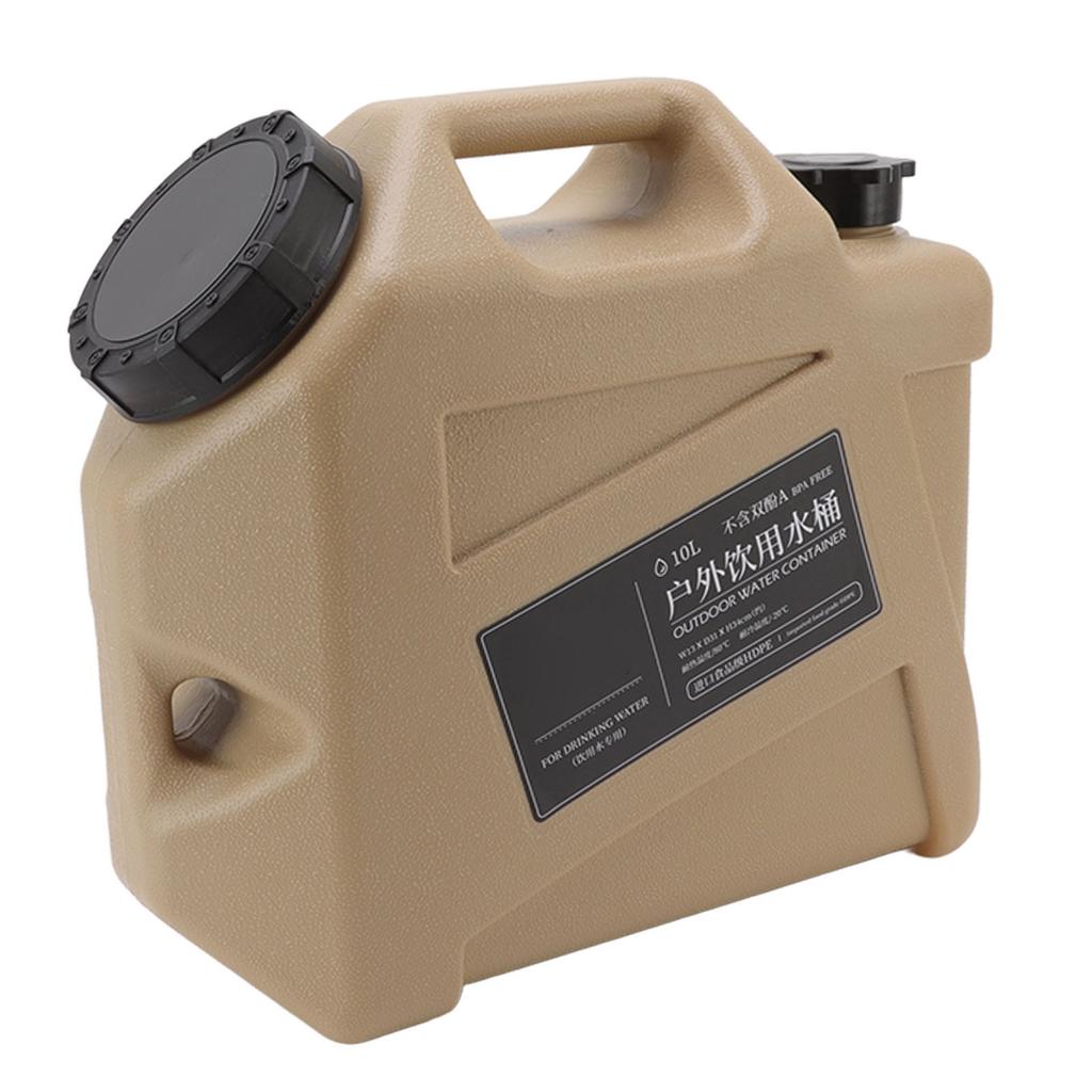 Shine Trip 10L Portable Water Storage Bucket Multifunction Household Water Container with Spigot