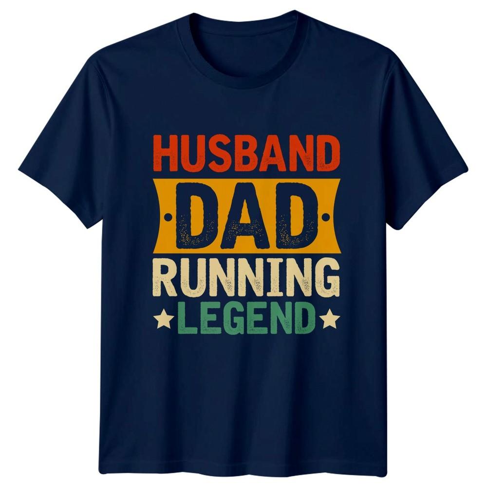 Husband Dad Running Legend Unisexs TShirt Dad Runner Athletics Fathers Day Gift
