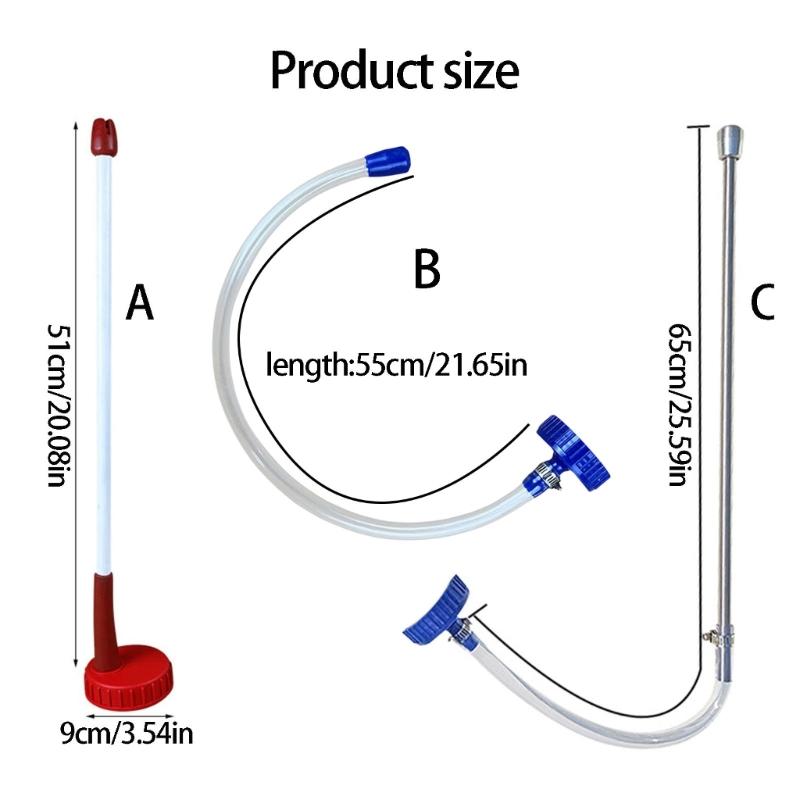 Comfortable Livestock Medicine Applicator Tube For Calves PVC Tube Calf Feeder Replacement Part For Ranch Animals