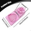 Egg Slicer Cutter Multifunctional 2 Slice Modes Easy Cleaning Strawberry for Hard Boiled