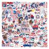 110 New Independence Day Graffiti Stickers Decorate Suitcase Water Cup Stickers