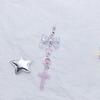 Sweet Cool Bowknot Heart Cross Hanging Pendant Phone Strap Cute Bag Decoration
