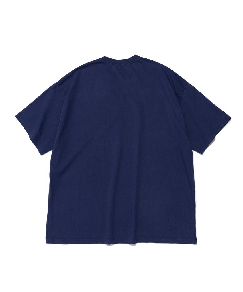 TAILOR STUDIO College Logo Collection Short Sleeve T-Shirt (Navy)