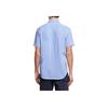 Polo Ralph Lauren Ss24 Camicia a Maniche Corte Ricamata con Logo Pony Uomo camicie Harbor-Island-Blue 710793044-003