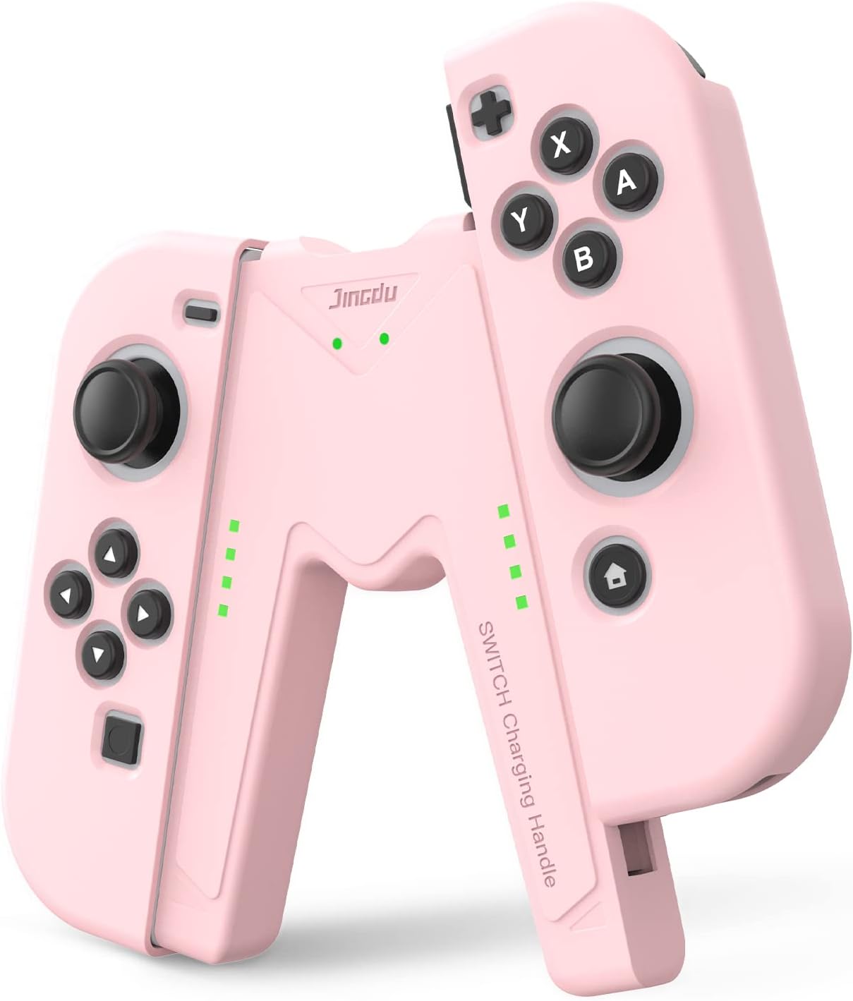 

Switch Joy-Con Charging Grip Сумісний із Nintendo Switch і моделлю OLED, грайте під час заряджання рожевий