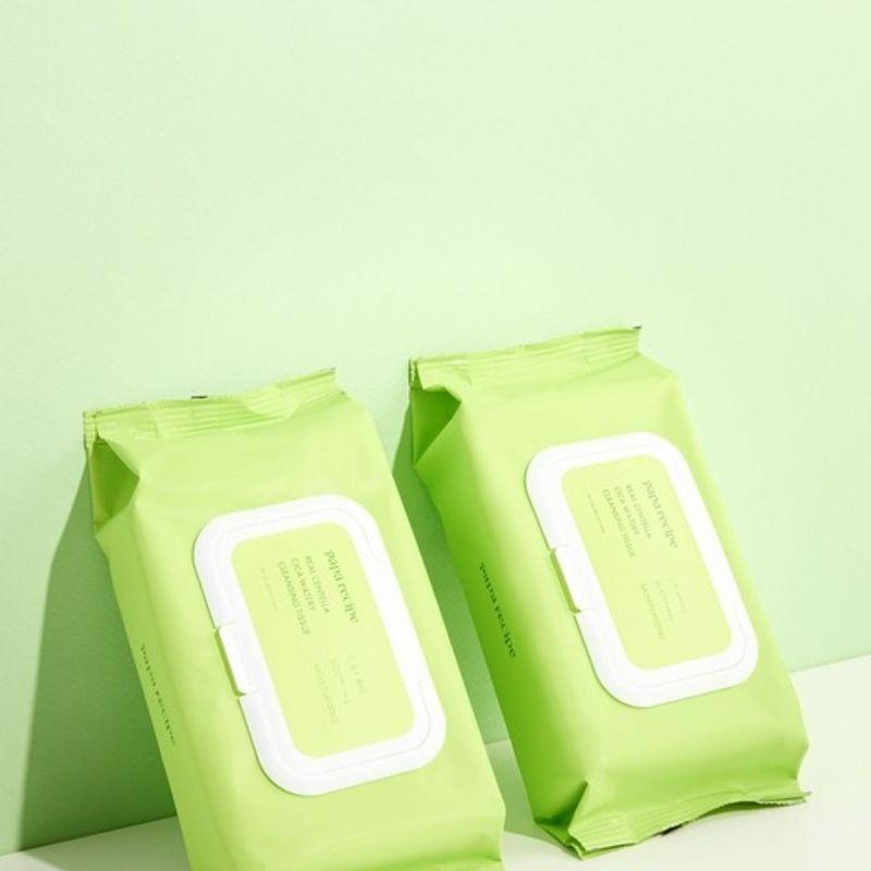 Real Centella Cica Watery Cleansing Tissue (100 Sheets)