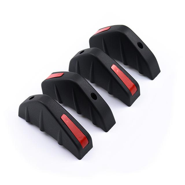 Universal Car Rear Bumper Diffuser Spoiler Abs Anti-collision For Automobiles |-f-| Spare Parts And Accessories